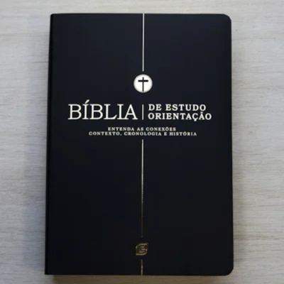 Bíblia de Estudo Orientação NVI | Letra Normal | Capa Black | Conhecimento Bíblico Aprofundado