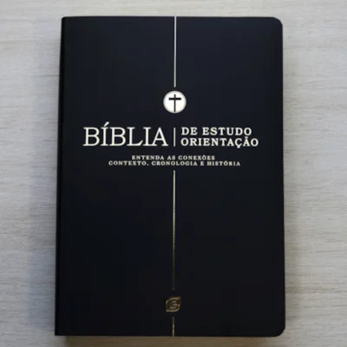 Bíblia de Estudo Orientação NVI | Letra Normal | Capa Black | Conhecimento Bíblico Aprofundado