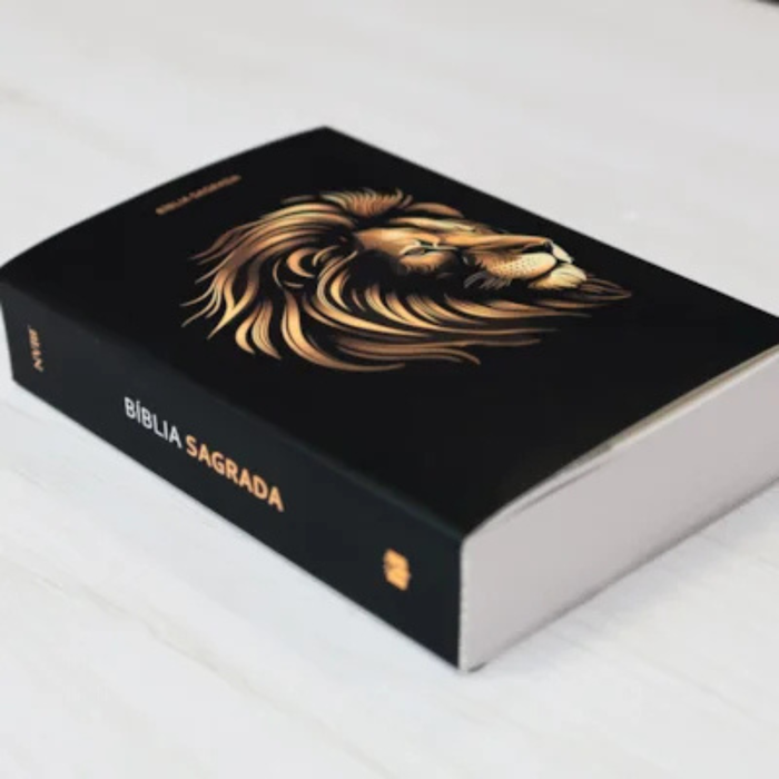 Bíblia Sagrada Leão Soberano | NVI | Capa Brochura