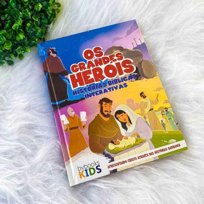 Bíblia Infantil Interativa – Os Grandes Heróis | Realidade Aumentada e Ensino Cristocêntrico