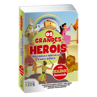 Bíblia para Bebês – Os Grandes Heróis | BV Books | Realidade Aumentada e Primeiras Histórias Bíblicas