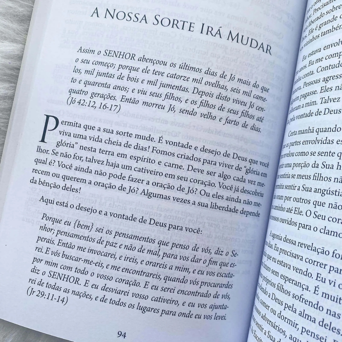 Livro A Oração de Jó | Sandra Querin | O Segredo da Restauração e da Vitória na Fé