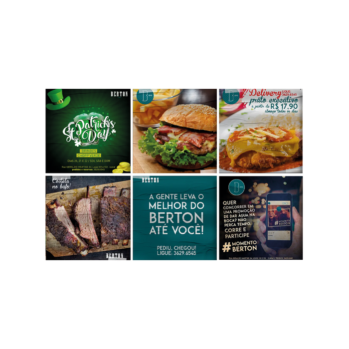 Post Redes Sociais - 6 Artes