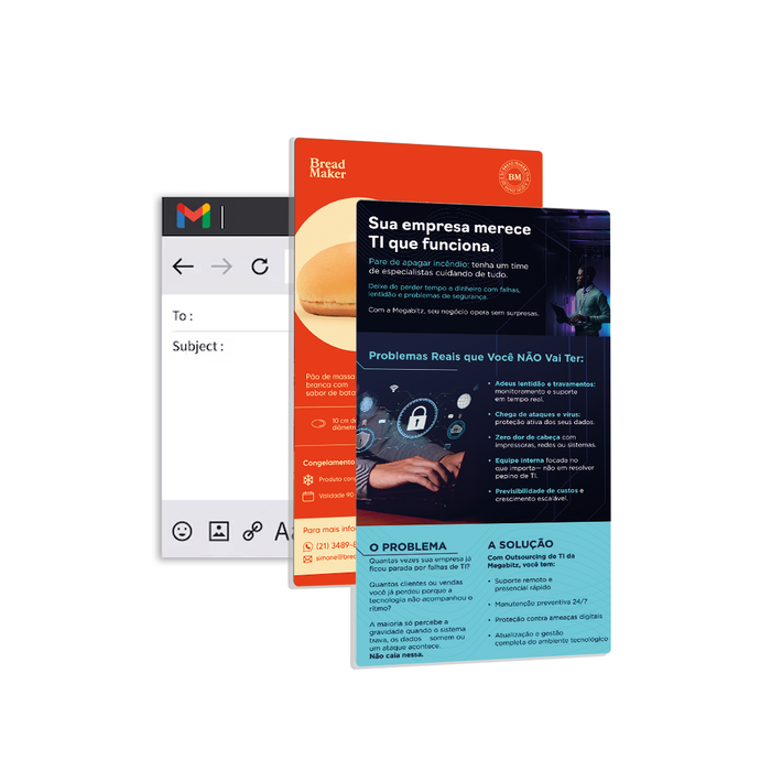 Layout para E-mail Marketing